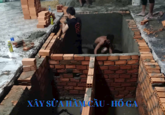 xây sửa hầm cầu - hố ga